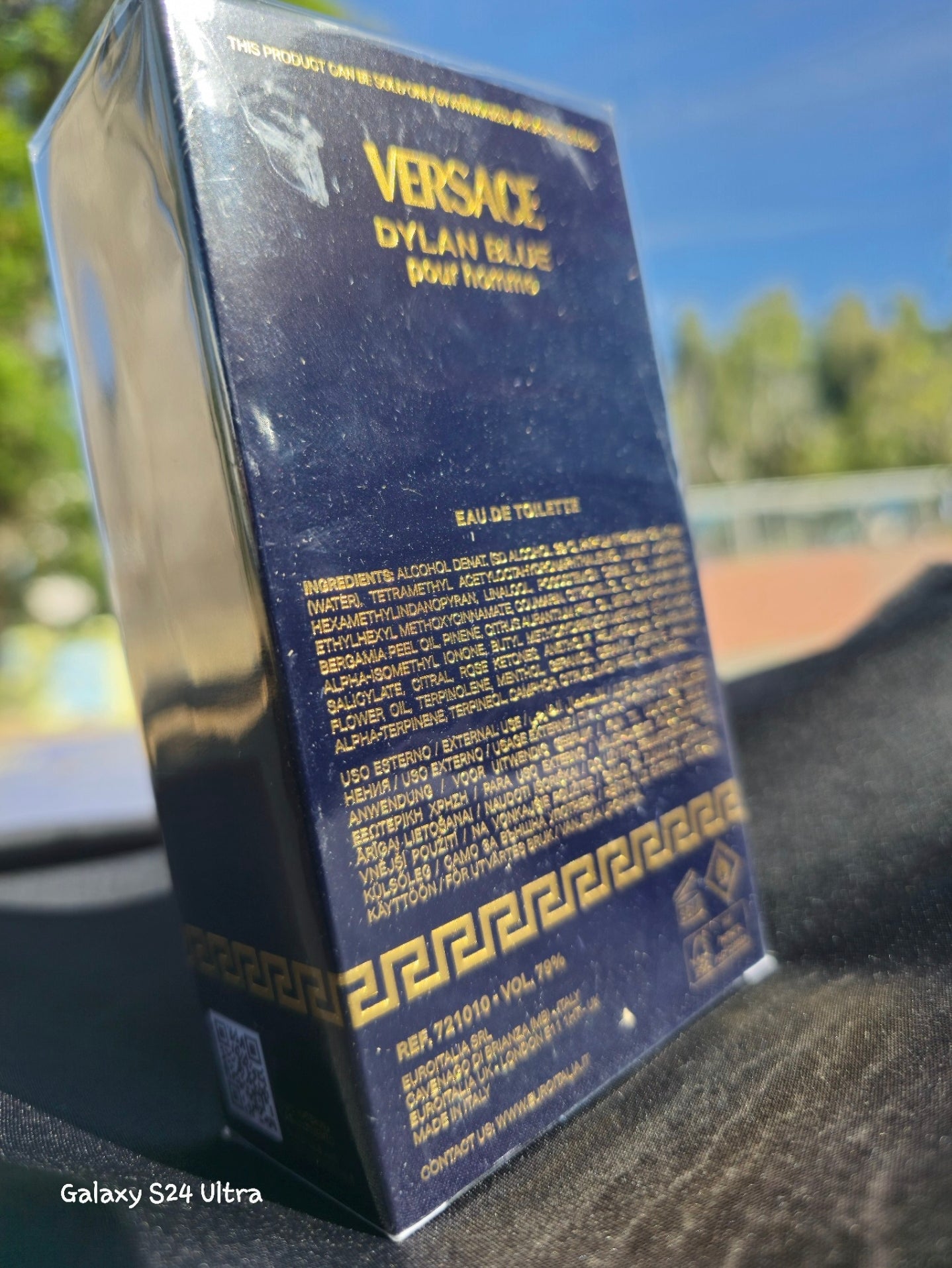 Versace Dylan Blue 3.4 oz EDT for men
